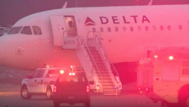 Avión se accidentó en Aeropuerto de Kansas City debido al hielo