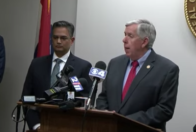 Gobernador Michael Parson • Diario Digital STL