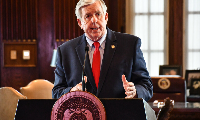 Gobernador de Missouri, Michael Parson anuncia plan de reapertura de Missouri