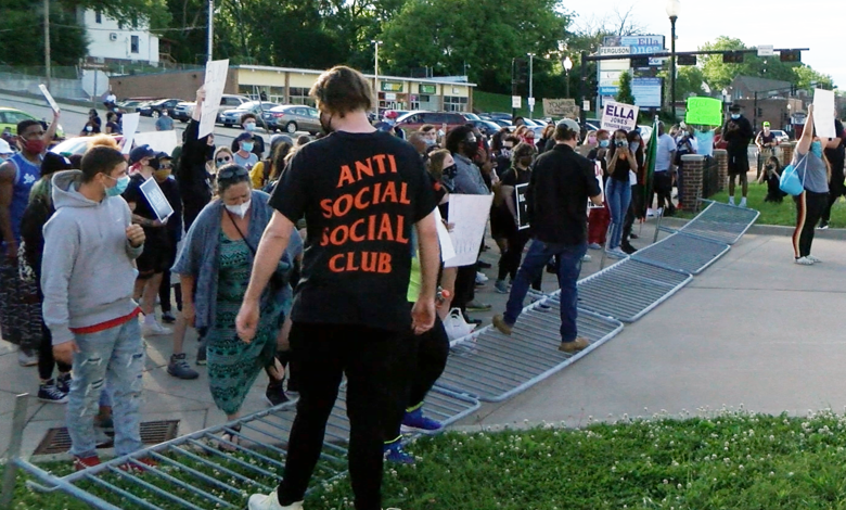 La composición de una manifestación en el 2020 1