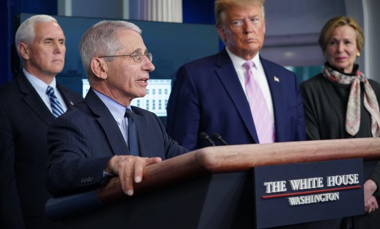 ¿Rivalidad entre Trump y su principal epidemiólogo? 1