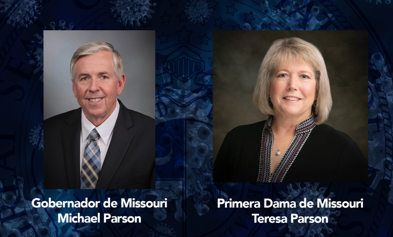 Gobernador y Primera Dama de Missouri contraen COVID-19