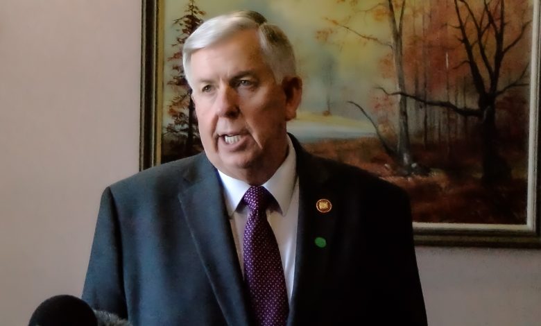 Governor Parson addresses the Media regarding Vaccine supply in Missouri