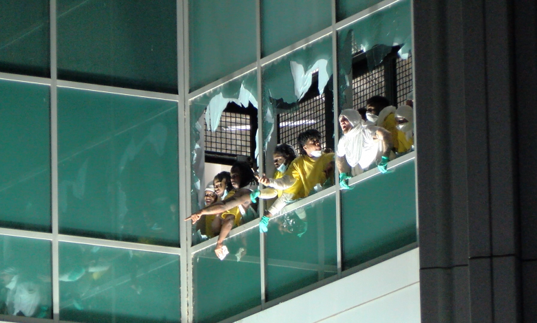 Motin en el Centro de Justicia de St. Louis