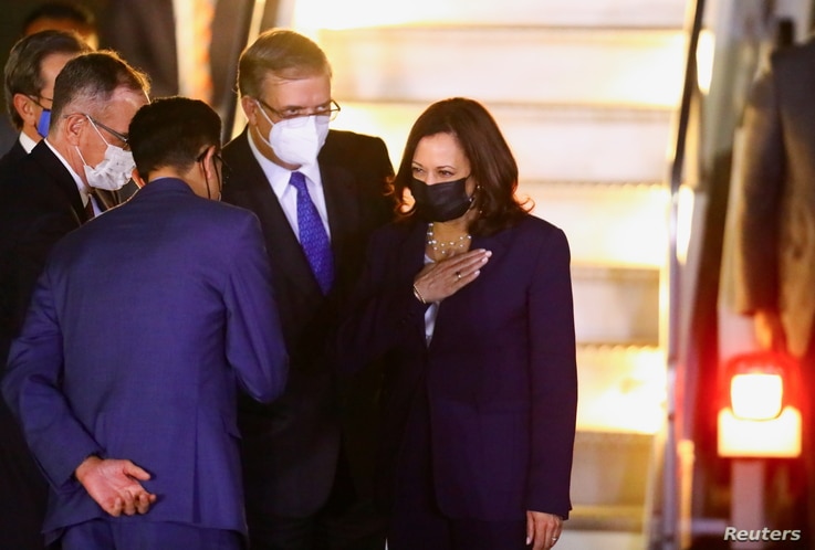 U.S. Vice President Kamala Harris visits Mexico