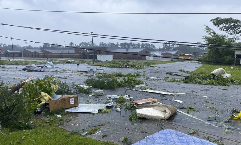 Tormenta tropical Claudette se refuerza en noreste de EE. UU. 1