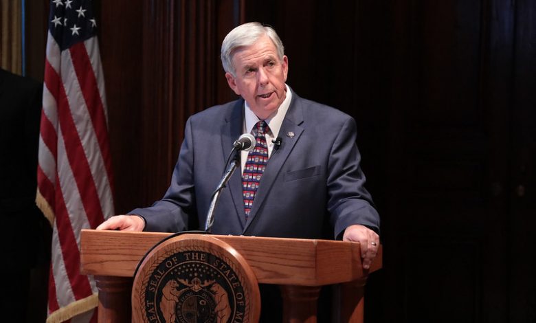 Gobernador de Missouri Michael Parson (Imagen de Archivo)