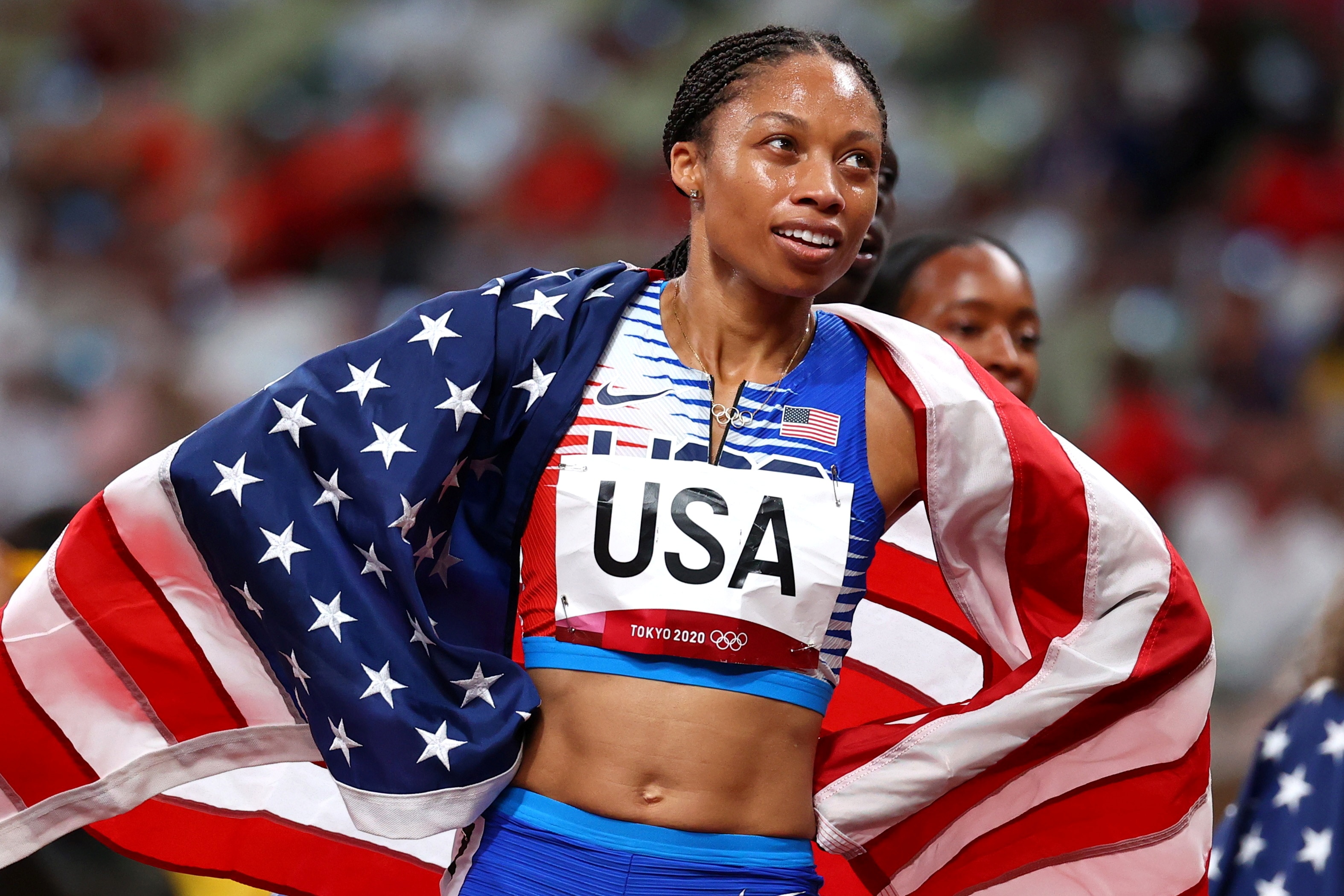 Allyson Felix confirma su estrellato, EE. UU. se corona en el baloncesto olímpico 1
