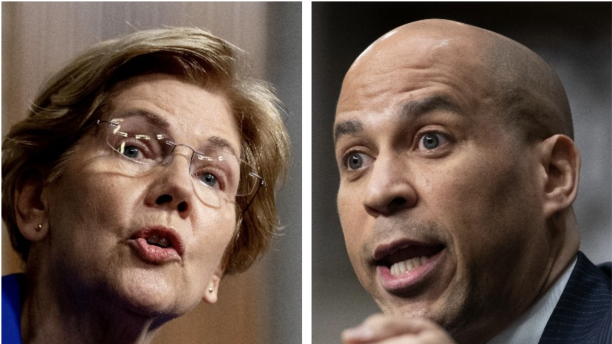 Senadores estadounidenses Warren y Booker dan positivo al COVID-19 2
