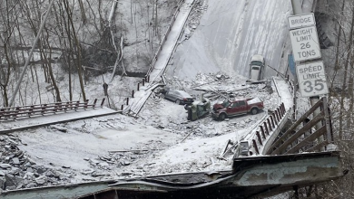 Puente en Pittsburgh se derrumbó; Tres hospitalizados 7