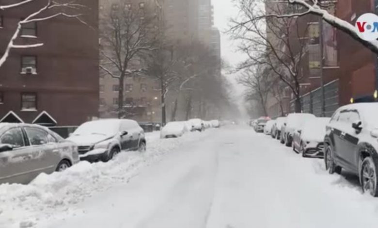 Nevadas y ventiscas golpean el noreste de EE.UU. 1