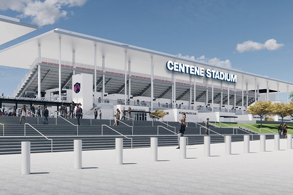 Centene Stadium. (foto cortesía de St. Louis CITY SC)