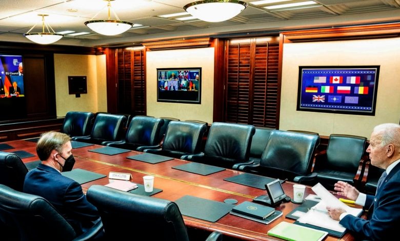 EE. UU. conversa con sus aliados: expresan su apoyo a la "soberanía" de Ucrania 1