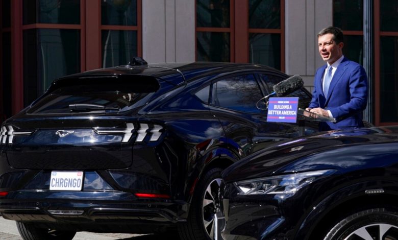 EE. UU. planea instalar medio millón de estaciones de carga para vehículos eléctricos 1