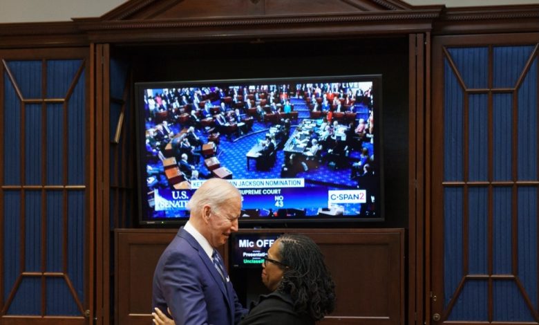 Biden se apresta a festejar confirmación de Jackson 1