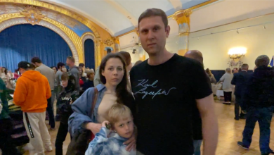 Ucranianos en Los Ángeles se movilizan para enviar ayuda a Ucrania 18