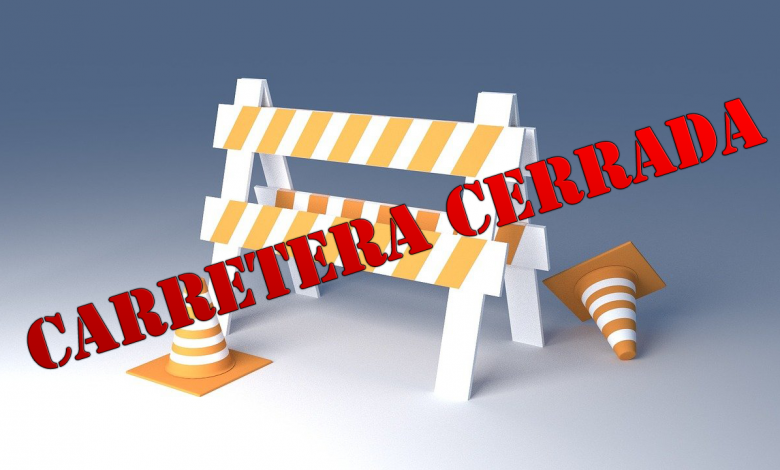 Sección de Manchester Road cerrada hasta Agosto 2022 1