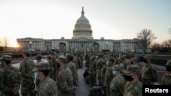 En fotos: Guardia Nacional resguarda Washington en vísperas de inauguración presidencial