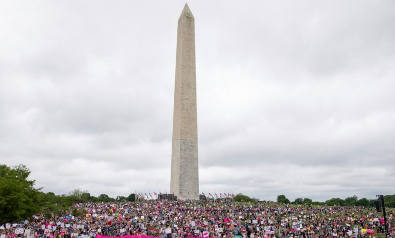 'Mi cuerpo, mi elección': defensores del derecho al aborto se manifiestan en EEUU 1