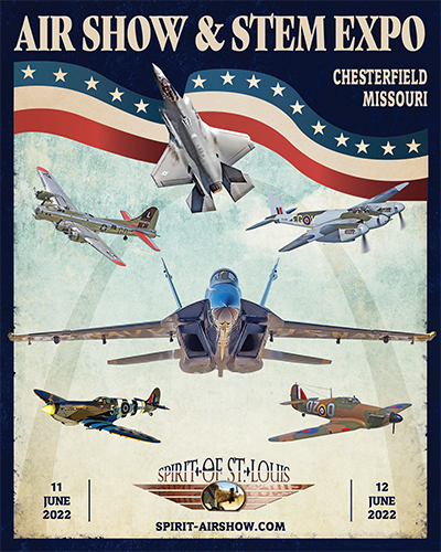 Spirit Air Show Poster