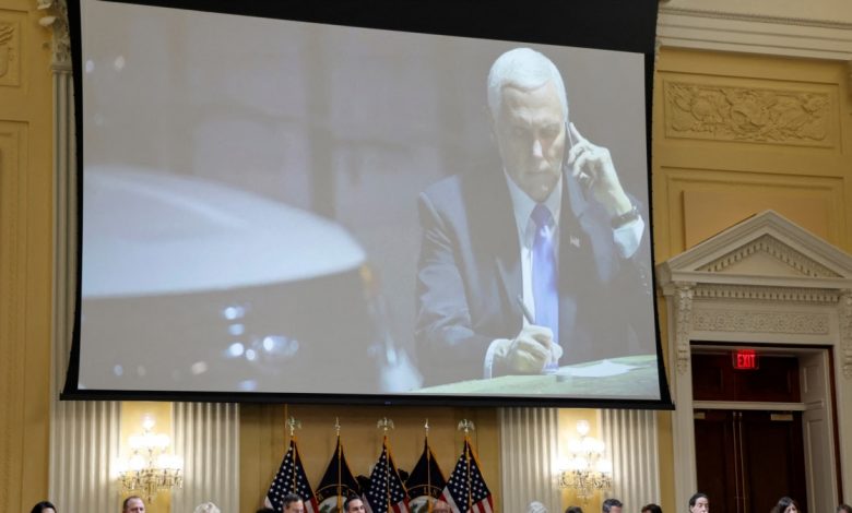 Comité 6 enero: Trump lo intentó todo para presionar a su vicepresidente, incluso arriesgar su vida 1