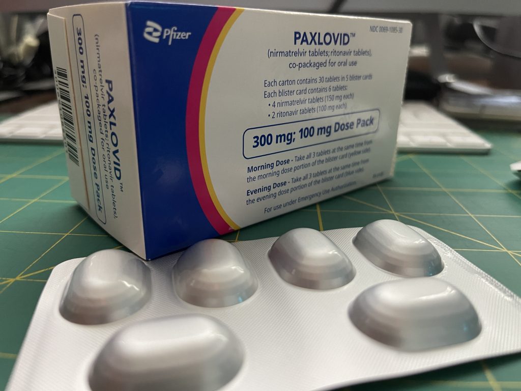 Paxlovid es la nueva pastilla antiviral para la lucha contra el COVID. BA.5.