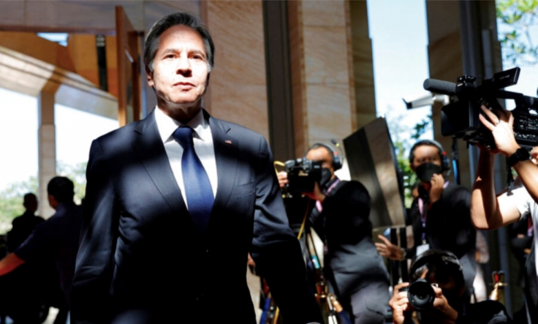 Blinken en la reunión de cancilleres del G-20 en Indonesia 1