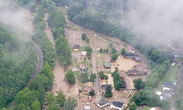 EEUU: Decenas de desaparecidos en inundaciones en Virginia 1