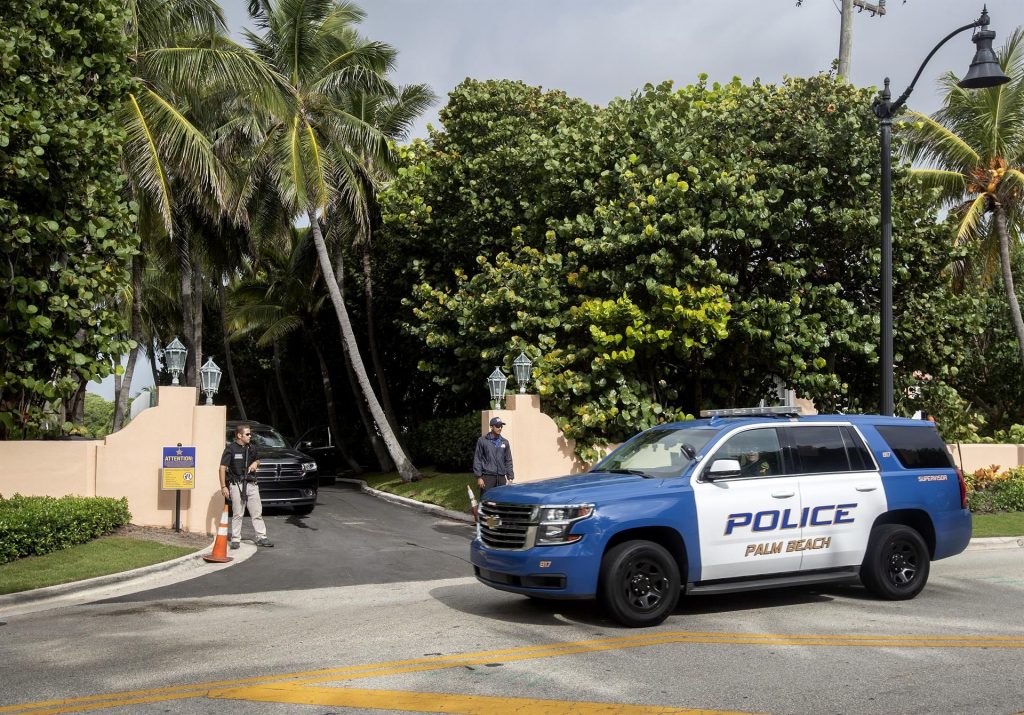 Registro por el FBI de Mar-a-Lago, de la residencia de Donald Trump en Florida