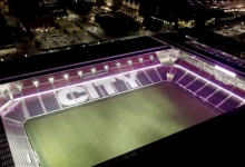 Estadio de Fútbol de CITY SC en St. Louis, Missouri. El nuevo Equipo de la MLS en St. Louis, MO.