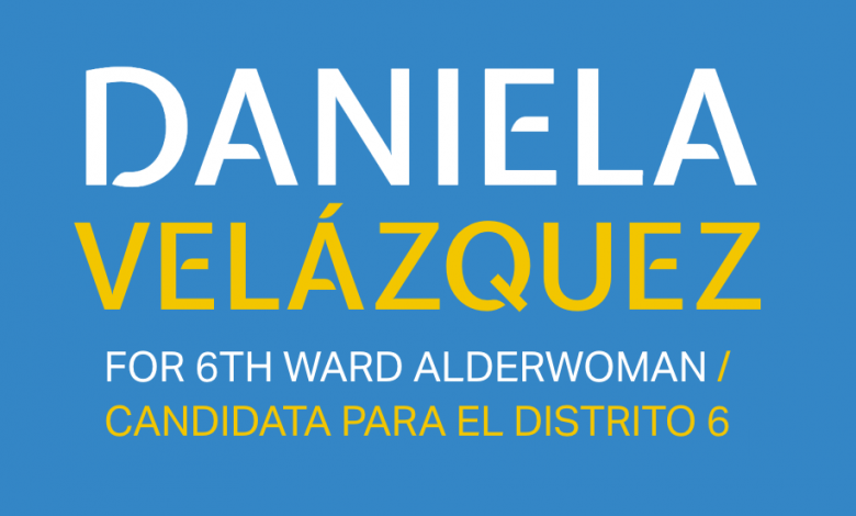 Gráfico de Campaña de Daniela Velázquez, candidata al sexto distrito de la Ciudad de St. Louis.