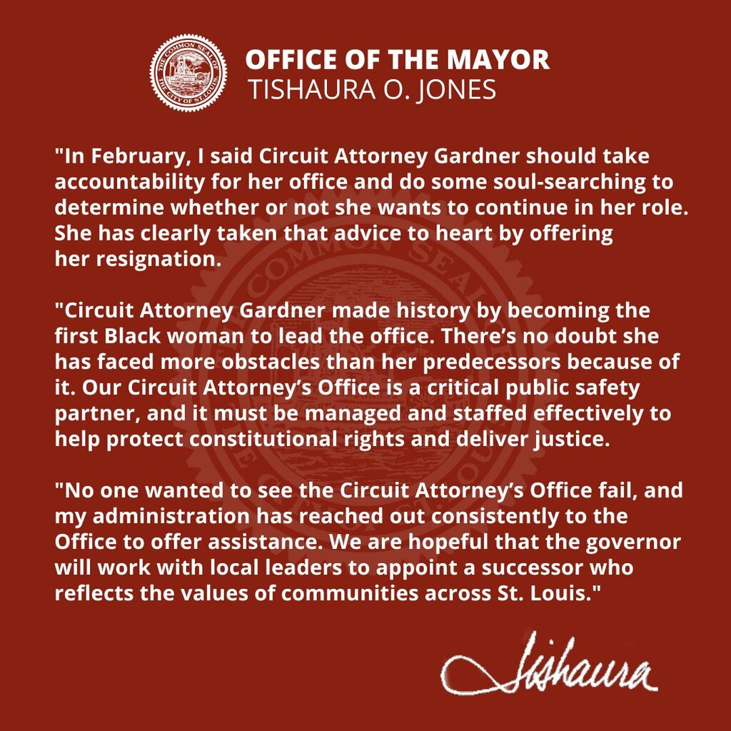 Kim Gardner renuncia a su cargo de Fiscal tras aumento de presiones para su despido 1