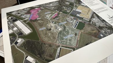 Mapa de la EPA mostrando nuevos hallazgos de contaminación nuclear cerca del vertedero nuclear de WestLake en Bridgeton, MO. Foto: Diario Digital Noticias.