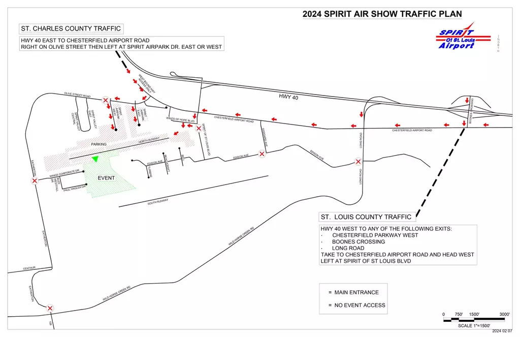 Los US Navy Blue Angels Descienden Sobre St. Louis Para El Spirit Air Show en Chesterfield 2