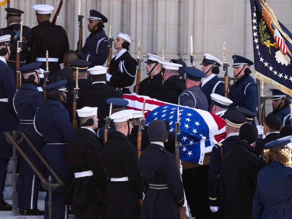 Jimmy Carter recibe altos honores funerarios en Washington D.C. 5