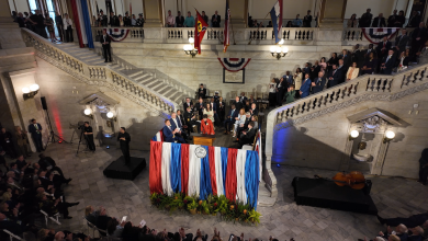 Cara Spencer juramenta como la 48a Alcalde de St. Louis 4