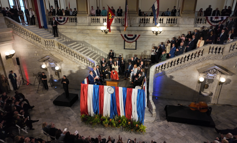 Cara Spencer juramenta como la 48a Alcalde de St. Louis 1