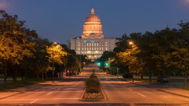 Jefferson City - Capital de Missouri y lugar donde se encuentra el gobierno de este estado