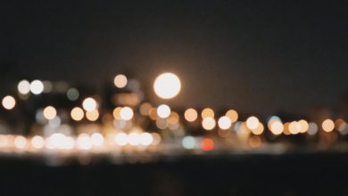bokeh photography of city lights during night time