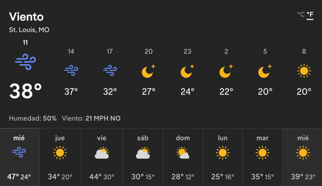 Regresa el frío intenso a Missouri: Pronóstico Climático de 10 días para el área de St. Louis 1