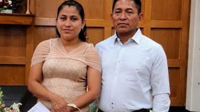 Nixón Giovanni Pérez Pz y Glendy Marisol González de la Cruz con vida antes de ser deportados de Overland a Guatemala donde murieron violentamente